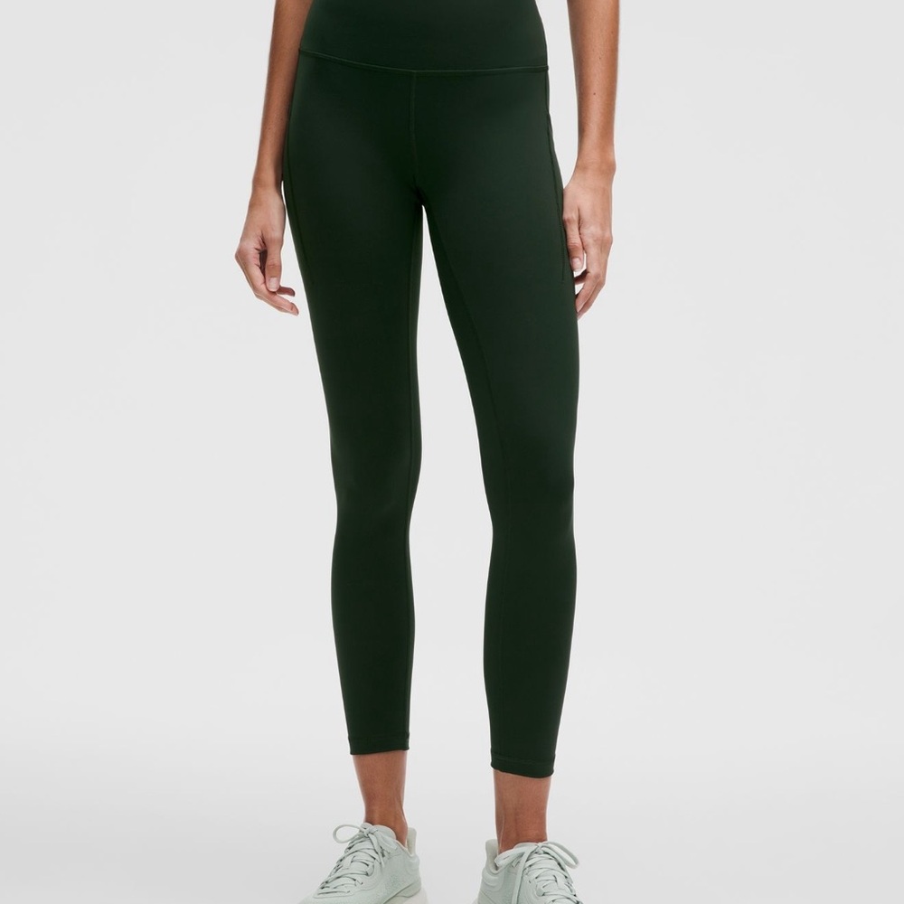 Lululemon Athletica Dark Green Leggings